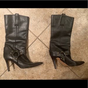 Black Manolo Blahnik Boots